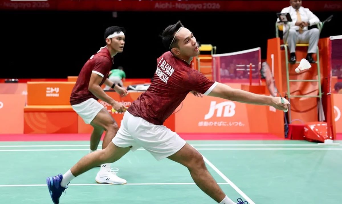 Fajar/Fikri Menang Dramatis, Indonesia Samakan Kedudukan 1-1 atas Malaysia di Perempat Final Asian Games 2026